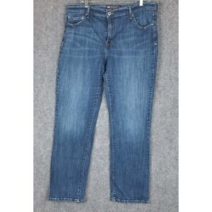 Levis Strauss Co 505 Straight Leg Jeans medium Wash Womens Size 16 (36x30)